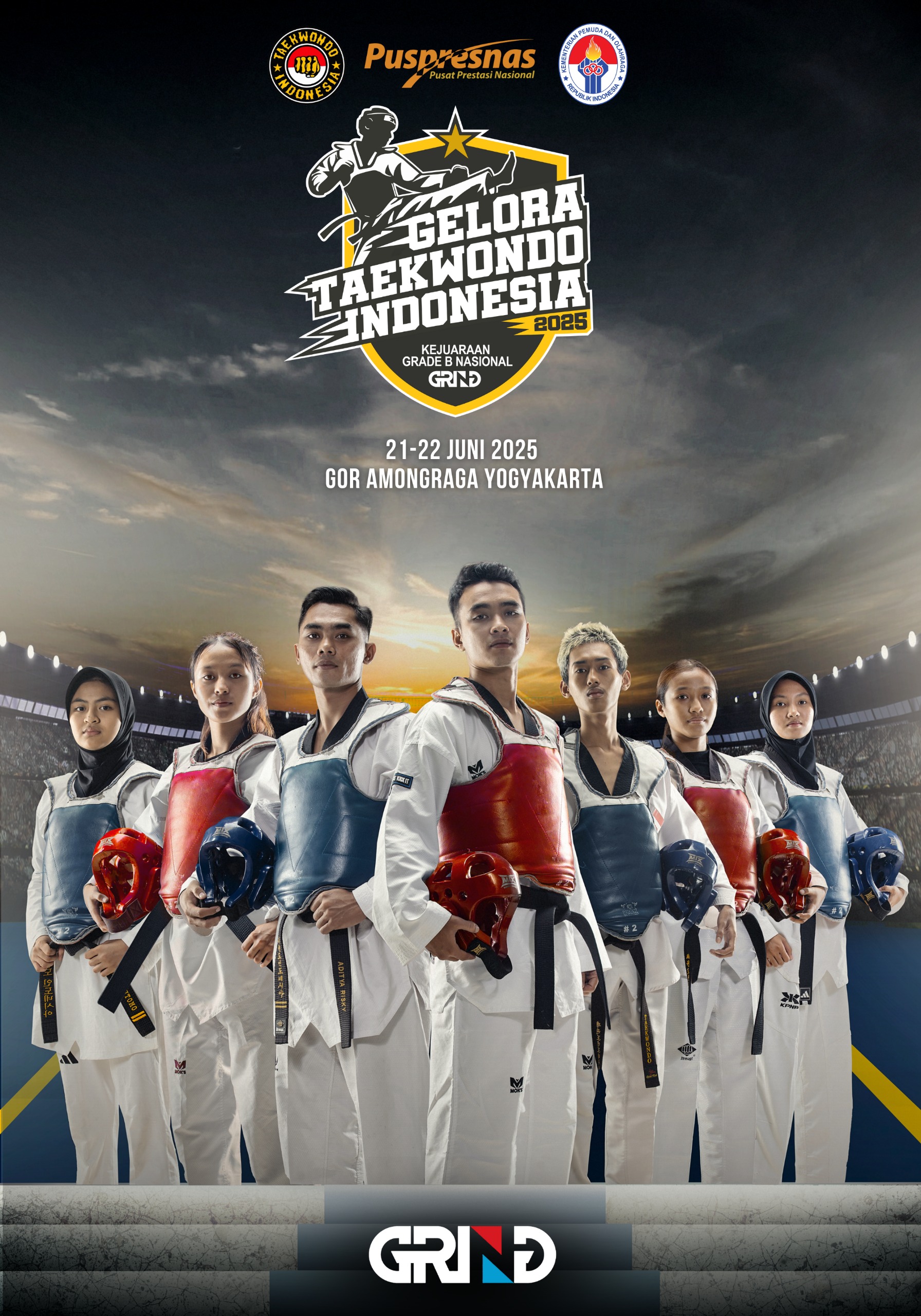 Panggung Juara Taekwondo Indonesia Taekwondo Indonesia Dojang pengkablamongan