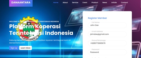 Danaantara Platform Koperasi Terintegrasi Indonesia Taekwondo Indonesia Dojang pengkablamongan